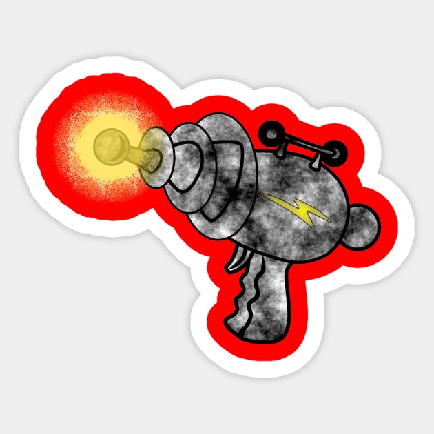 Laser Loading... Sticker by whatwemade